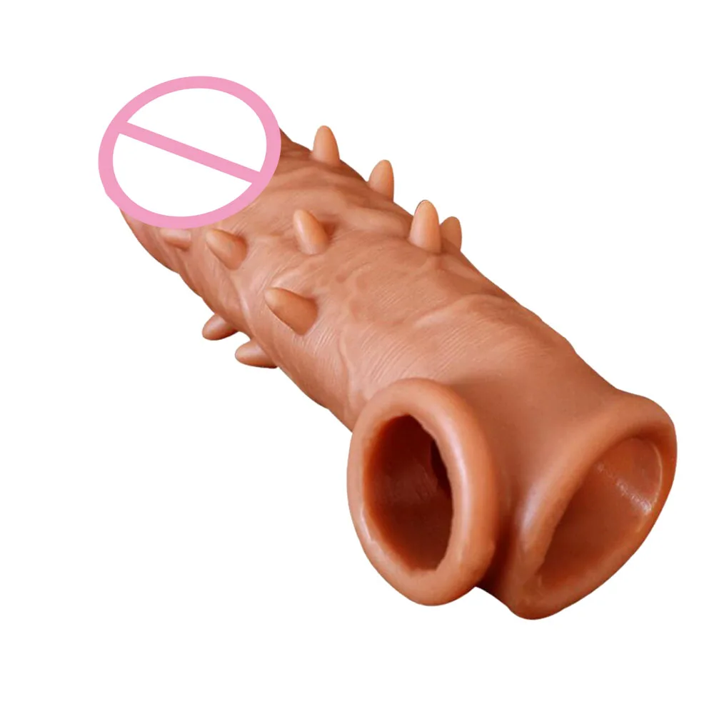 Оптовая продажа товары для взрослых удлинение пениса презерватив рукав массажер увеличения мужского члена секс-игрушки пар