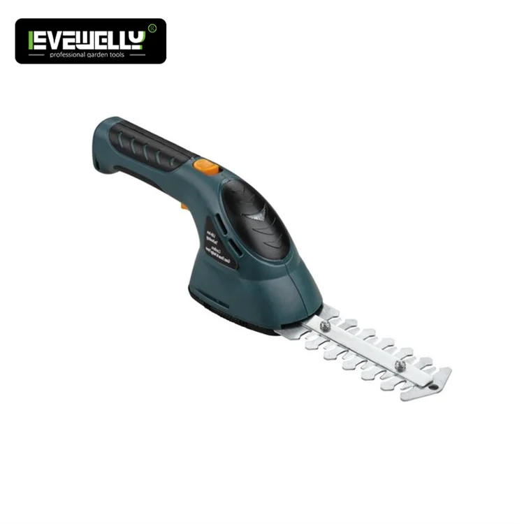 Portable  7.2v 2 In 1 Wireless Lithium Battery Shrub Pruning Shear Powerful Battery Garden Hand Hedge Trimmer