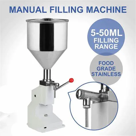 manual small desktop ice cream jam sauce juice bottle oil perfume liquid paste cream honey bottle filling machine