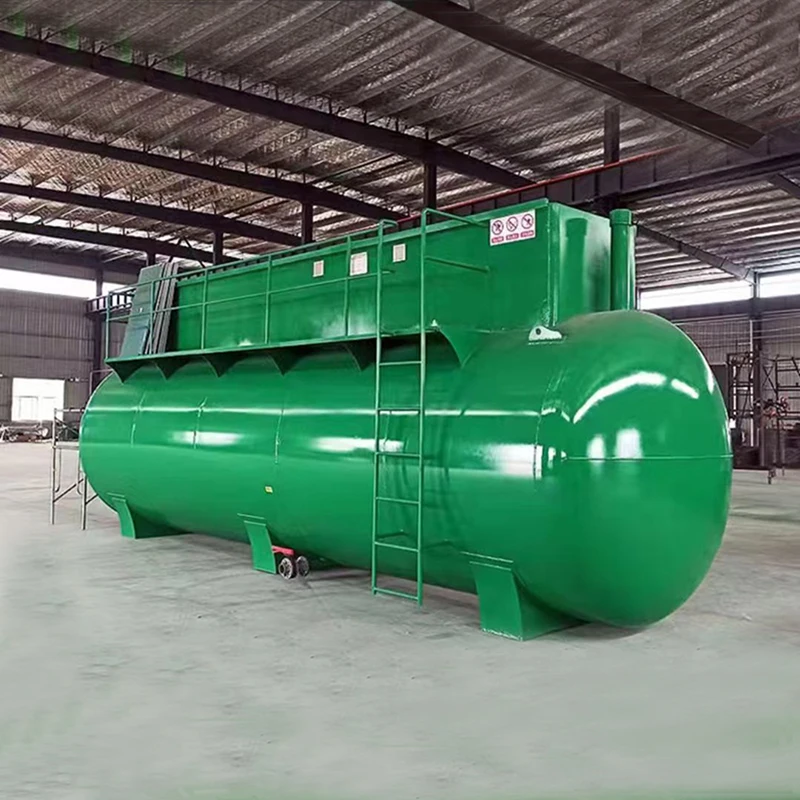 Small Slaughter Wastewater Treatment MBR / MBBR Portable Package Plant Dairy Wastewater Machinery Engines Sewage Pump Waste Pump