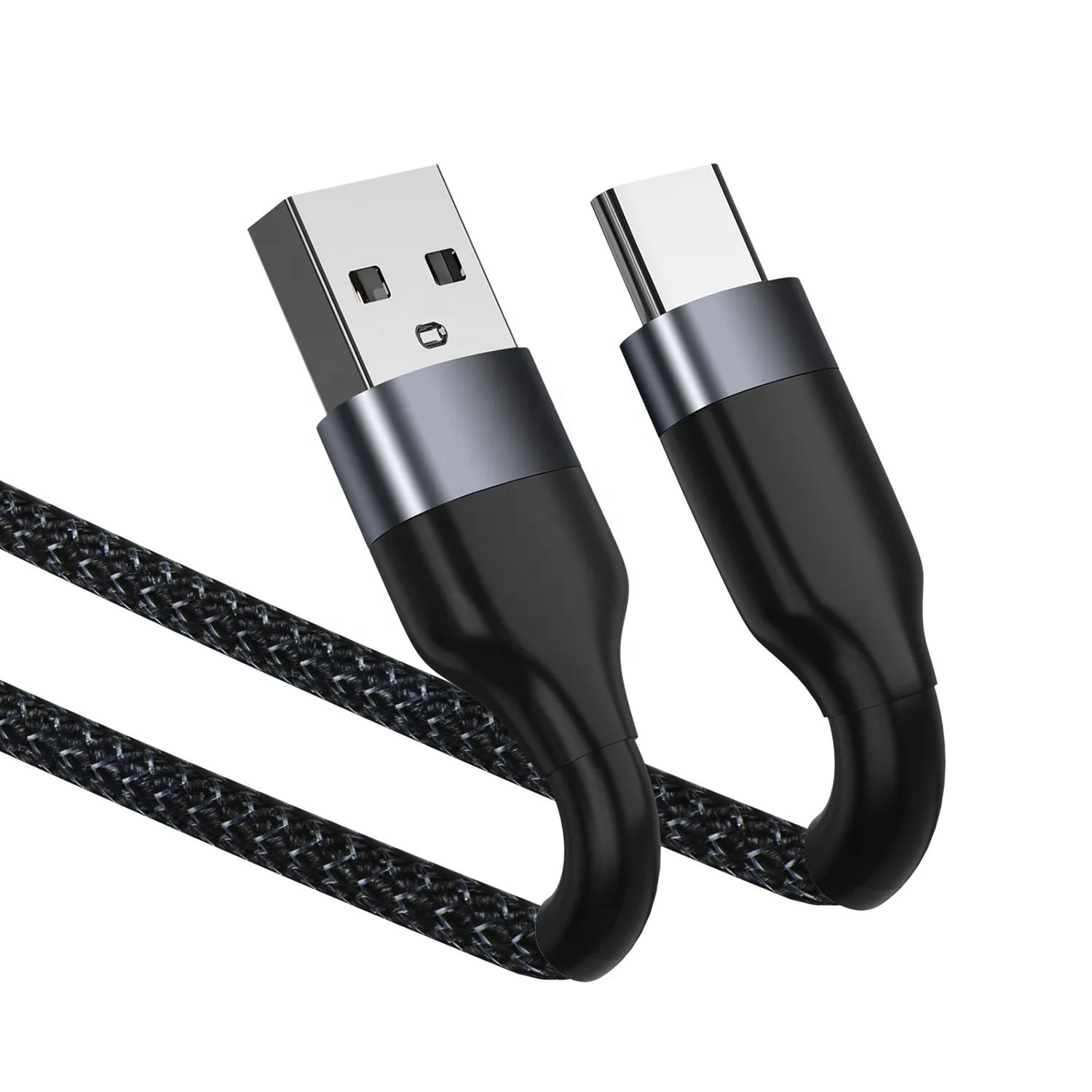 Кабель Micro USB Type-C для быстрой зарядки и передачи данных, макс. 3 А