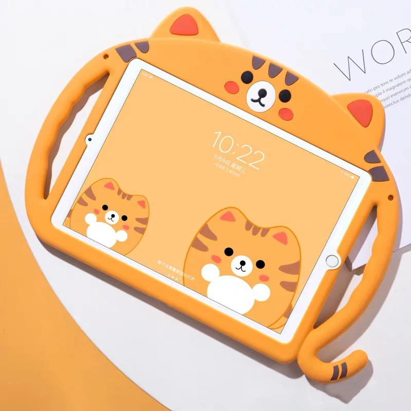 Suitable for ipadmini6 silicone protective cover air4/10.9 inch pro11 protective cover ipad9.7 protective cover