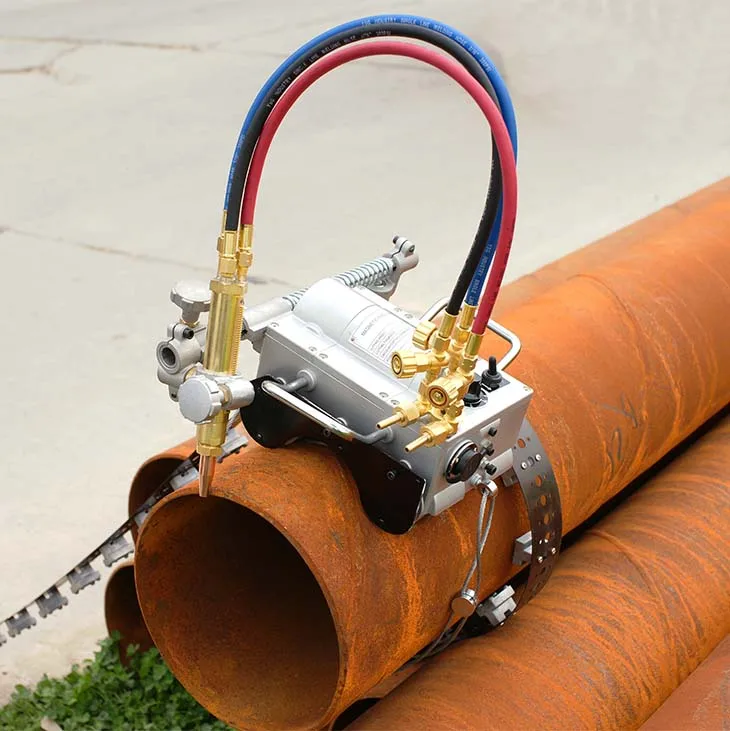  DEM CG2-11 Portable Automatic Magnetic Flame Cutting Pipe Cutter Gas