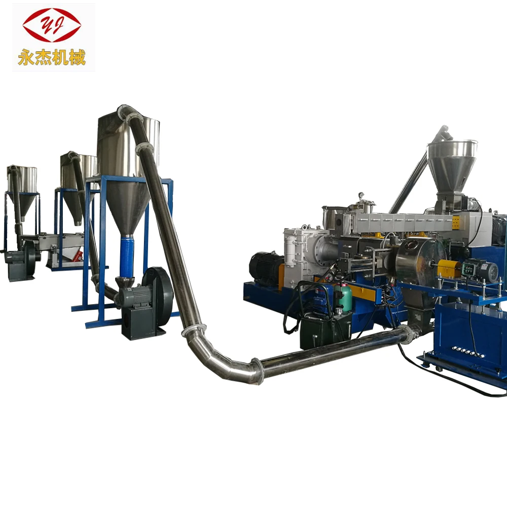 double screw extruder pvc pelletizer machine pvc raw material machine