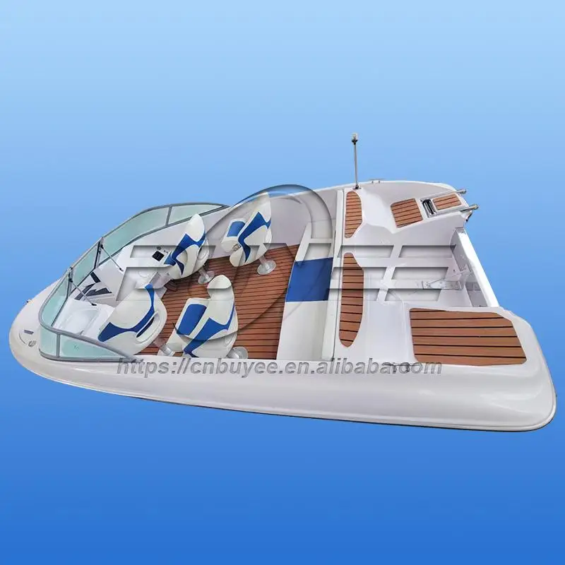 Factory direct supply 18 ft professional fiberglass boats fishing leisure commercial fishing boat for sale