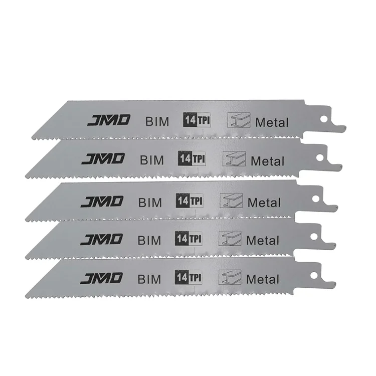 
JMD 10PC BIM металлические режущие возвратно-поступательные пилы лезвия для демонтажа 