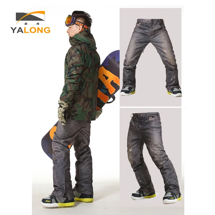 Новое поступление от производителя, модные уличные брюки, теплые лыжные штаны на заказ, взрослые для мужчин