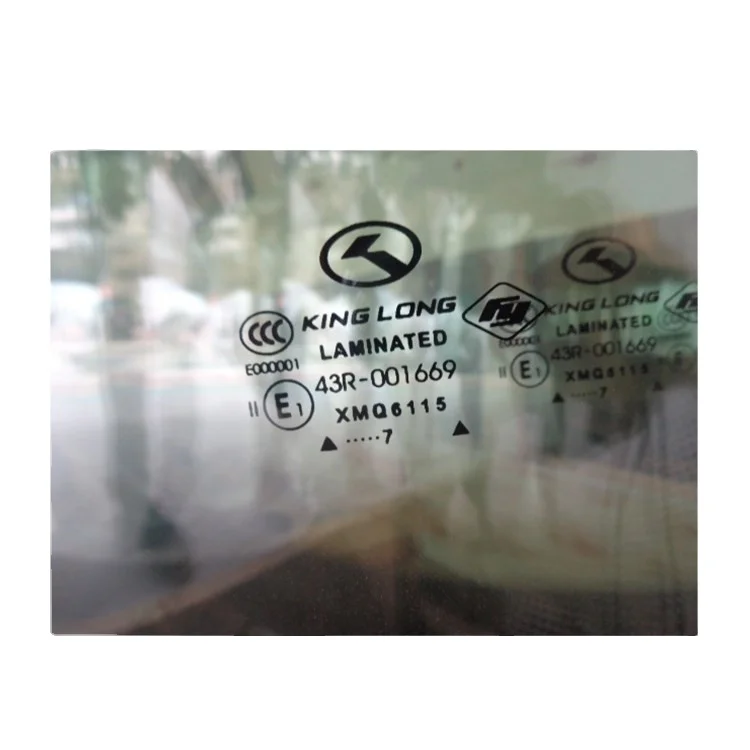 Bus spare parts for XMQ6800,XMQ6900,XMQ6115,XMQ6117,XMQ6140 Kinglong bus glasss front windshield