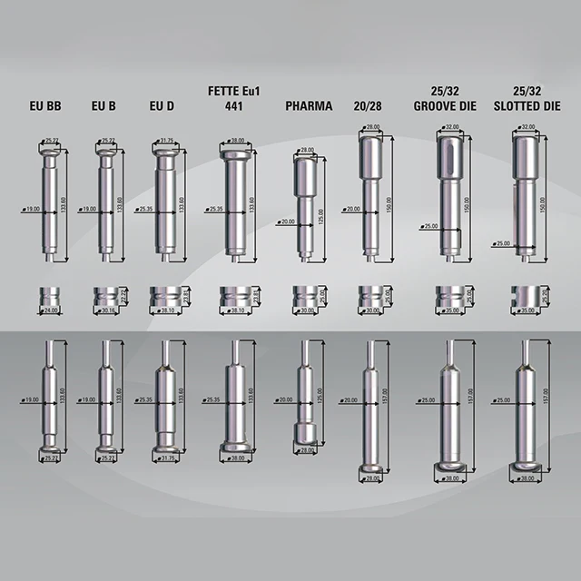 
Rotary Tablet Press Machine die punch 
