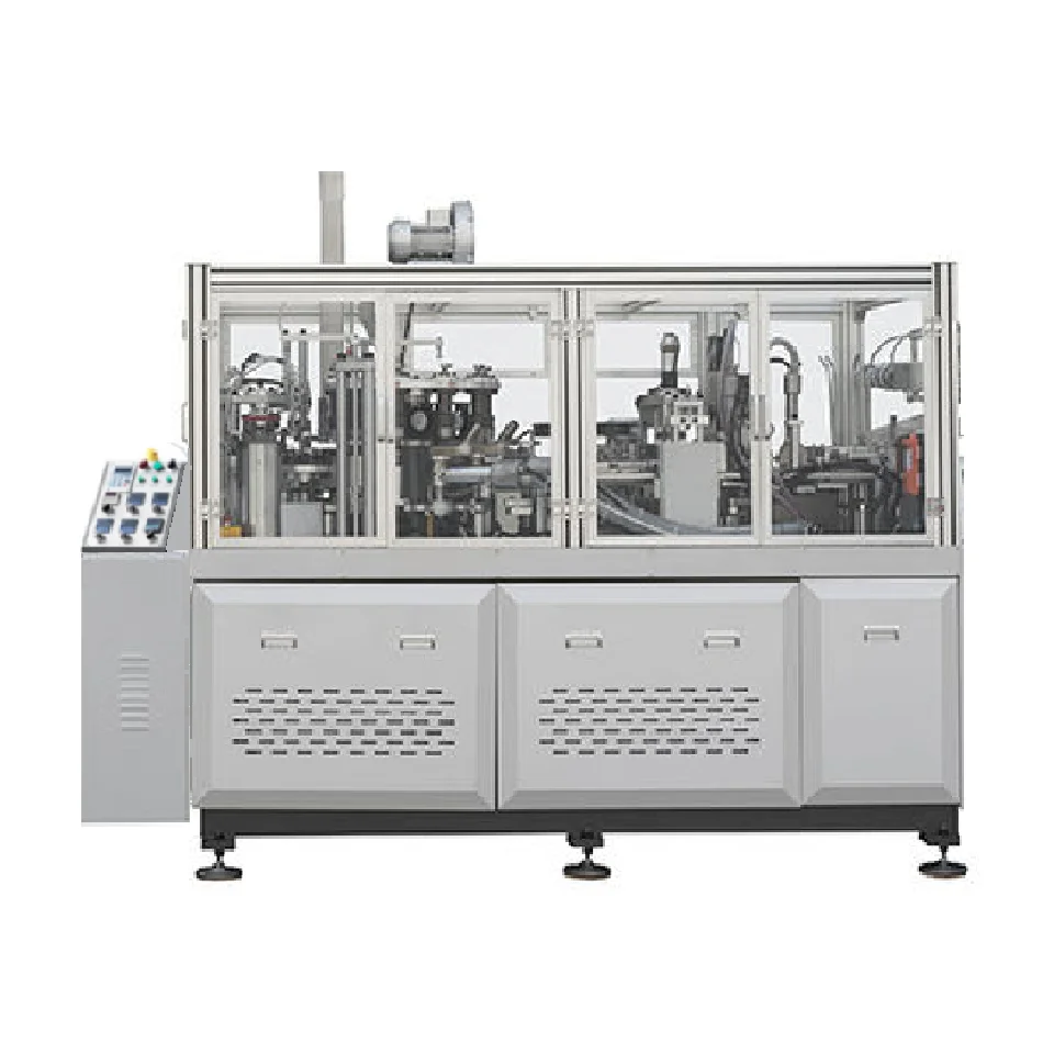 OC-60AF RUICAI Latest Mini Automatic Cartoon Coffee Paper Cup Making Machines Low Price Production Have Good Service