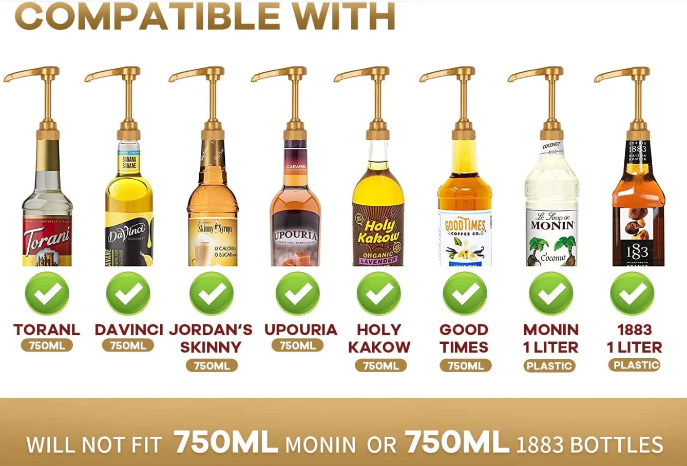 Manufacturer Wholesale Food Grade PP 8ml 10ml 30ml Syrup Dispenser For Coffee Bar Liquid Glucose Syrup Dispensing Machine