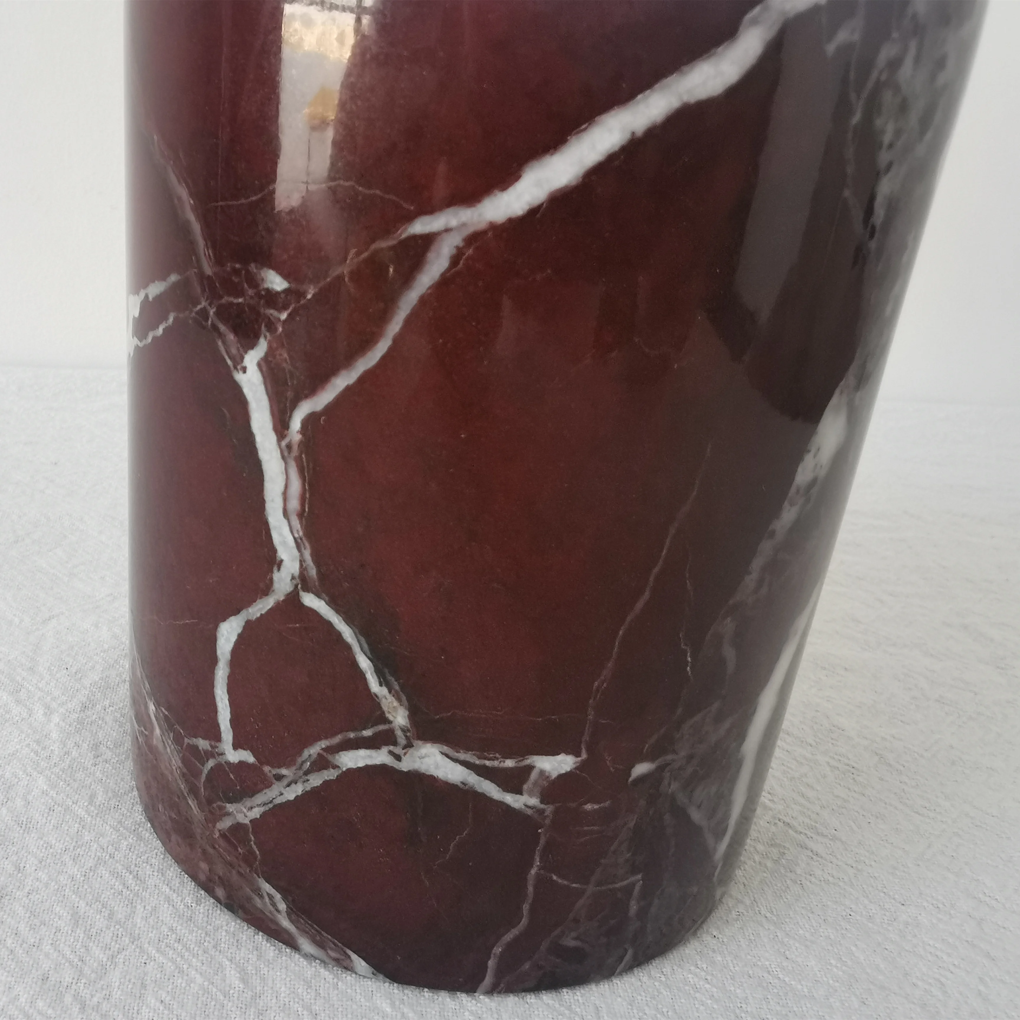 SHIHUI Nordic Home Decoration Modern Luxury Natural Stone Marble Homewares Candle Holder Jar Marble Candle Holders