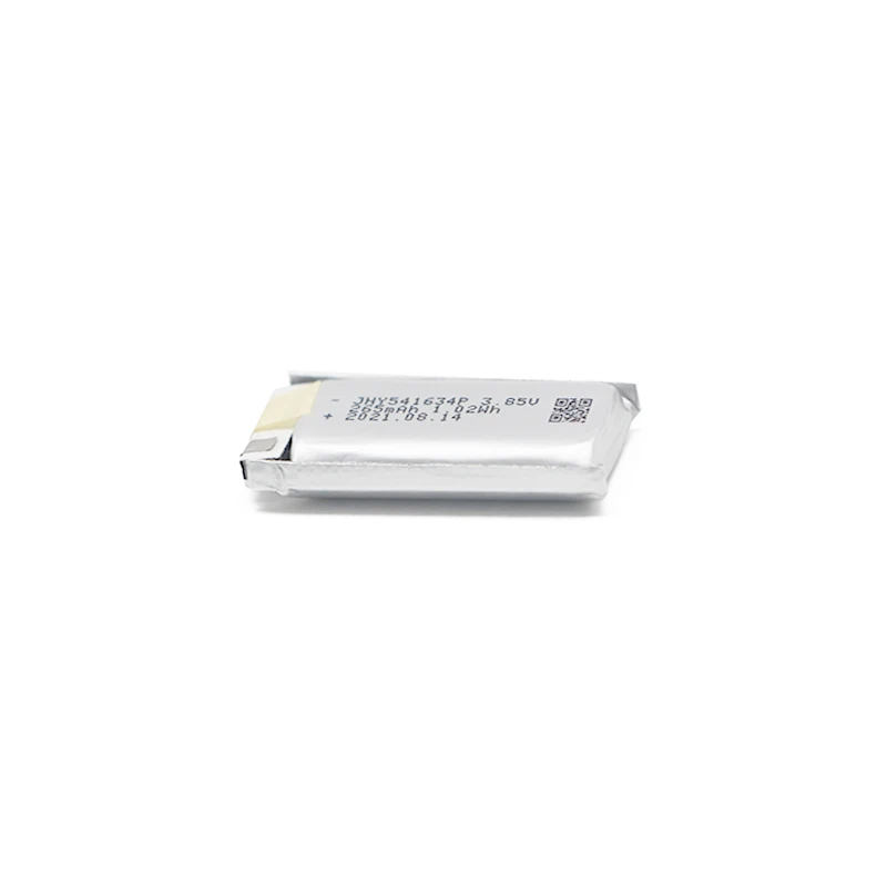 JHY high power 541634P 265mAh lithium polymer battery
