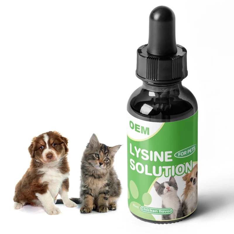 Cat prevent cough relief anti cough liquid lysine liquid feed supplement