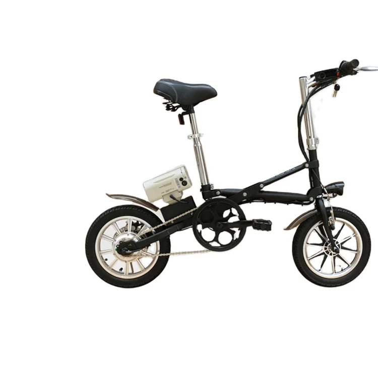 14 inch lithium battery electric bike one second quick folding ebike for adults