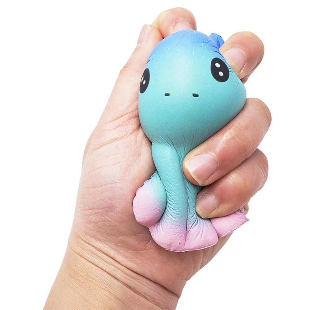 
New design trend binaural unicorn toys slow rising pu foam jumbo squishies animals unicorn squishy toy 
