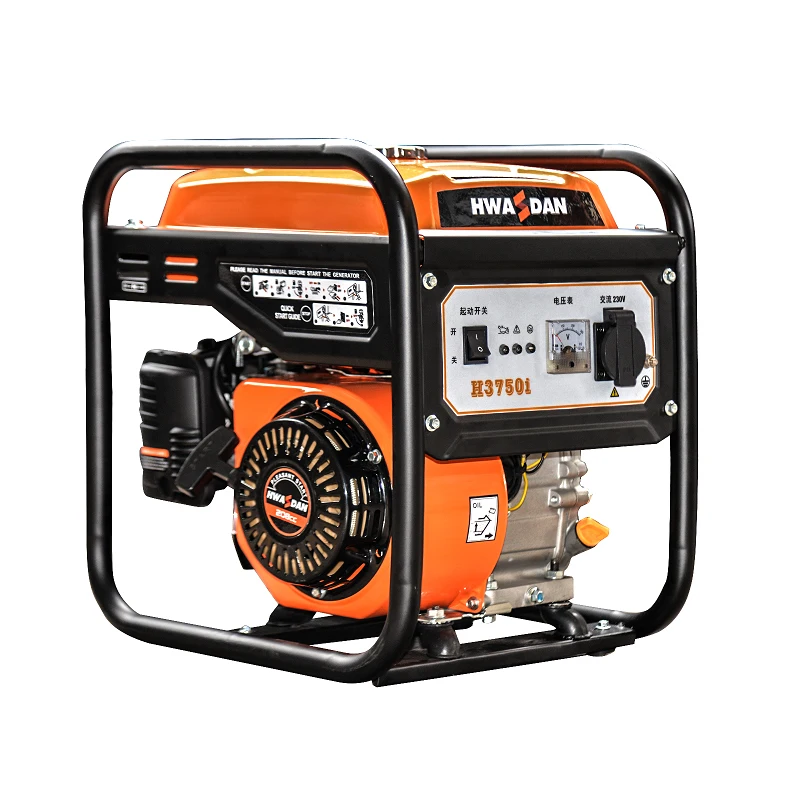 Hwasdan portable Open frame 3000w inverter generator electric start gasoline inverter generator