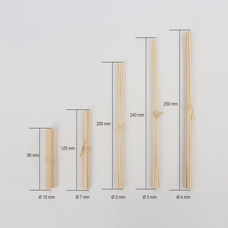 7mm 8mm 15mm 40cm aroma diffusion fragrance diffuser wooden reed stick aromatherapy natural rattan rod sticks