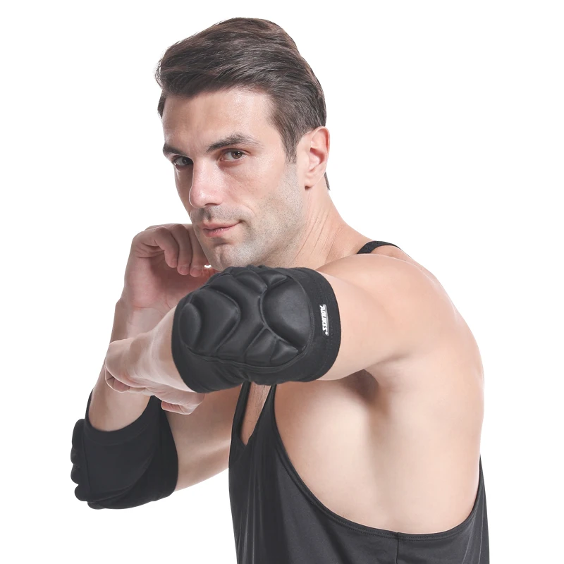 Aolikes C-0245 Compression Sleeves Men Women Arm Sleeve Pad professional sports anti-collision EVA tactical elbow pads