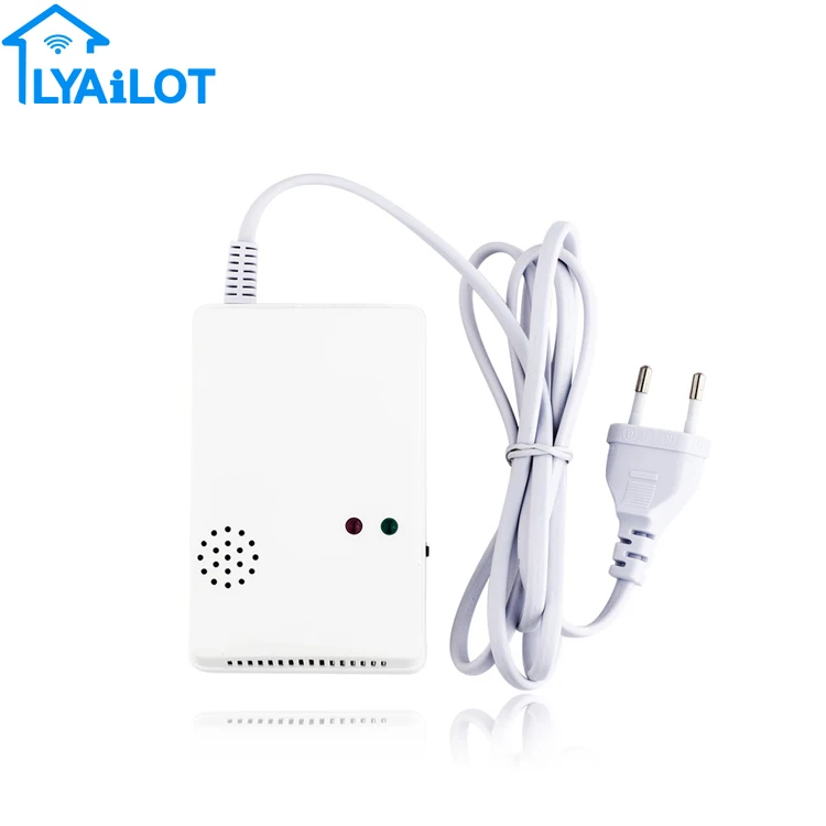 Tuya Smart Home Wireless Wifi Siren Alarm Security System Town Natural Gas and LPG RF433HZ Gas Detector