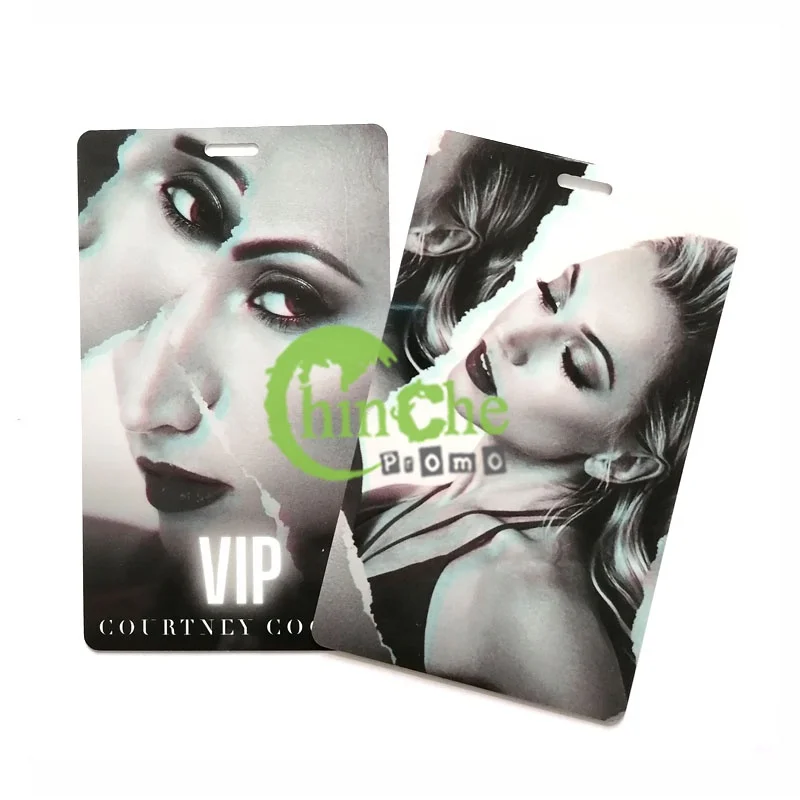 FREE Artwork Night club DJ Dance Party VIP Pass Invitation with Lanyard