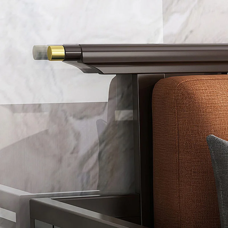 Koppalive Wholesale Luxury Gold Brass Table Leg Cover Chair feet Protector Sofa Couch Leg Cap Tube Metal Furniture Leg