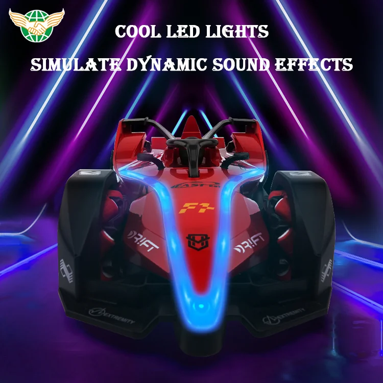 Formula Car 2.4G Control Spray Rc Stunt Car Kids Radio Control Vehicle Toys High Speed Drift Remote Control Car