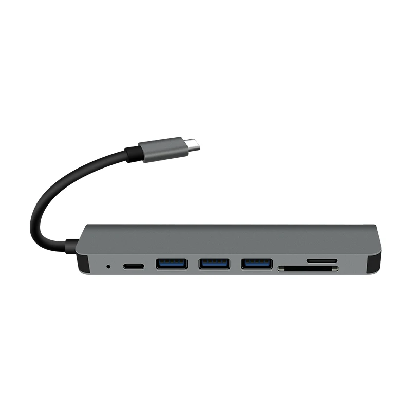  Док-станция usb 3 0/SD/TF/HD MI/PD многофункциональная док-станция с поддержкой быстрой зарядки type-c умная для мобильных телефонов планшетов ноутбуков Usb3.0/SD/TF/HD Быстрая