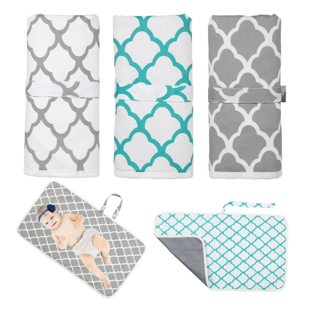 New Home & Traveling Portable Baby Diaper Changing Pad Waterproof Foldable Changing Mat For Baby