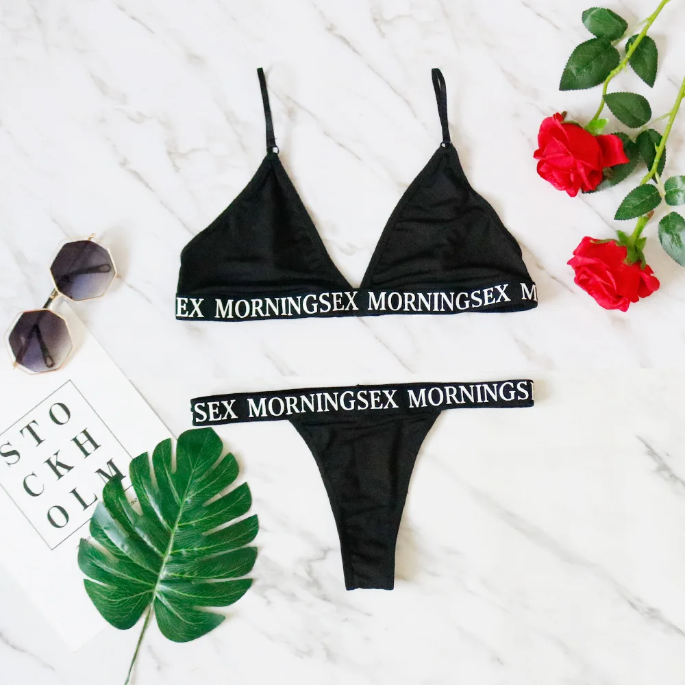  lenceria sexi china por mayor OEM/ODM Custom Logo sexy lingerie set underwear women night wear bra and panties