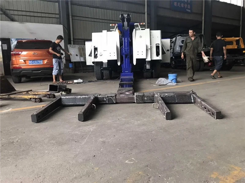 
4x2 20 tons wrecker truck body underlift wrecker 