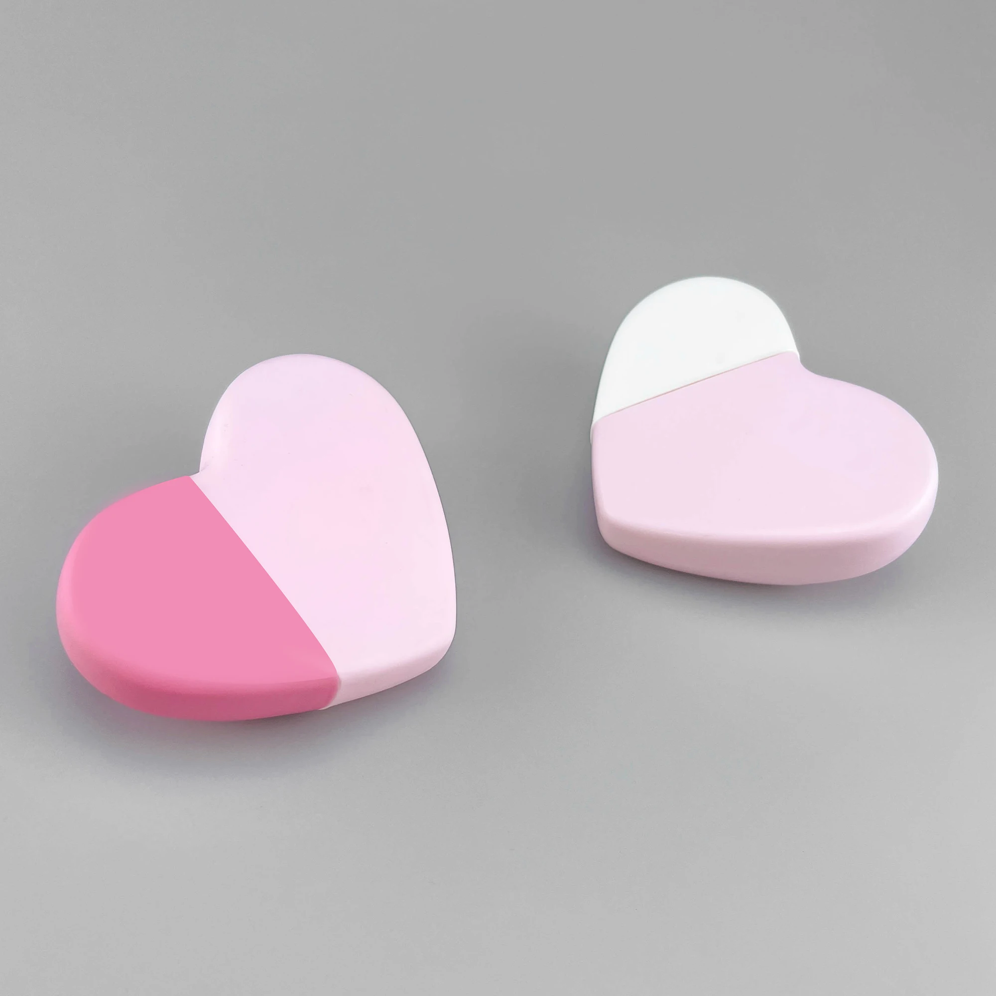 New design 50ml heart shaped sunscreen bottle sunblock bottle packaging hand cream tube container plastic squeeze