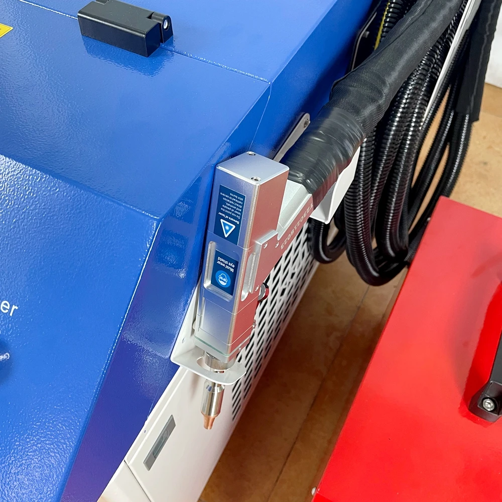 3 in 1 1000W 1500W Small Compact Micro Stainless Steel Aluminum Handheld Fiber Laser Cleaner Welder Cutter