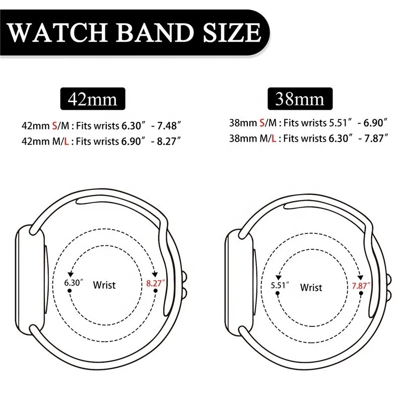 Для наручных часов Apple Watch версии для ремешок силиконовые спортивные смарт-ремешок iWatch аксессуары 38/42/40/44 мм 51
