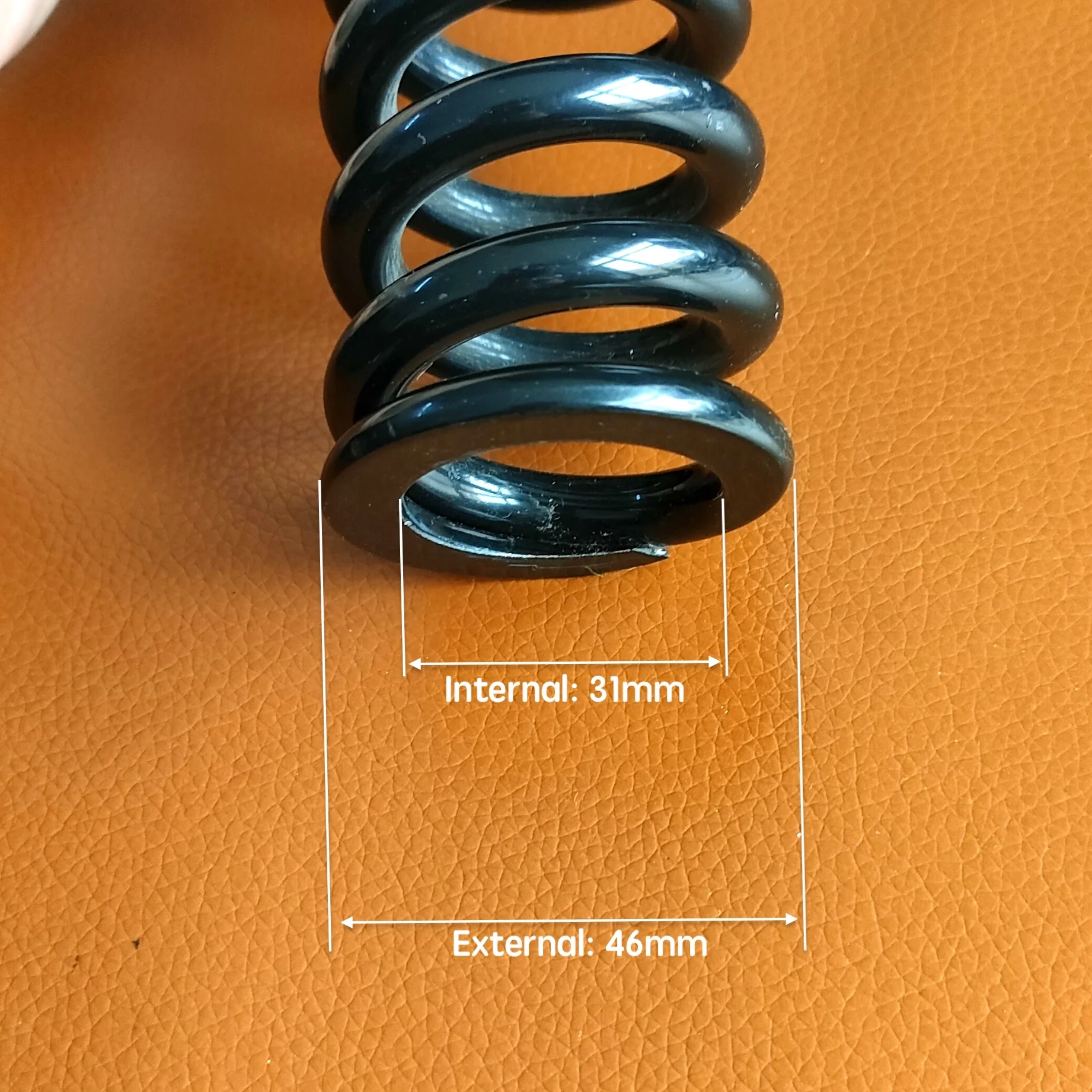 450Lbs rear suspension shock abosober coil spring