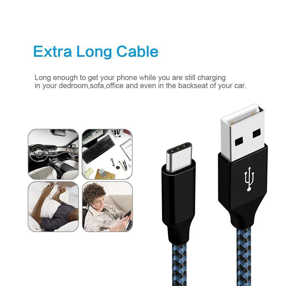  Прямая поставка высокое качество бесплатный образец USB type C 3A Дата-кабель настраиваемое зарядное устройство для мобильного телефона кабель быстрой
