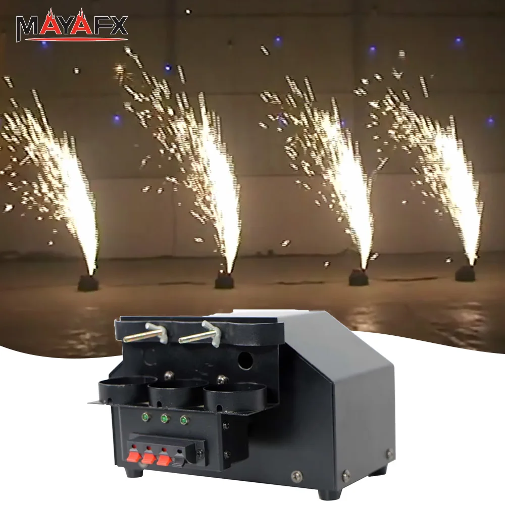 Cold Fountain Indoor Pyrotechnic Pyro Swing Fireworks Console Firing System for Party KTV Celebration Show