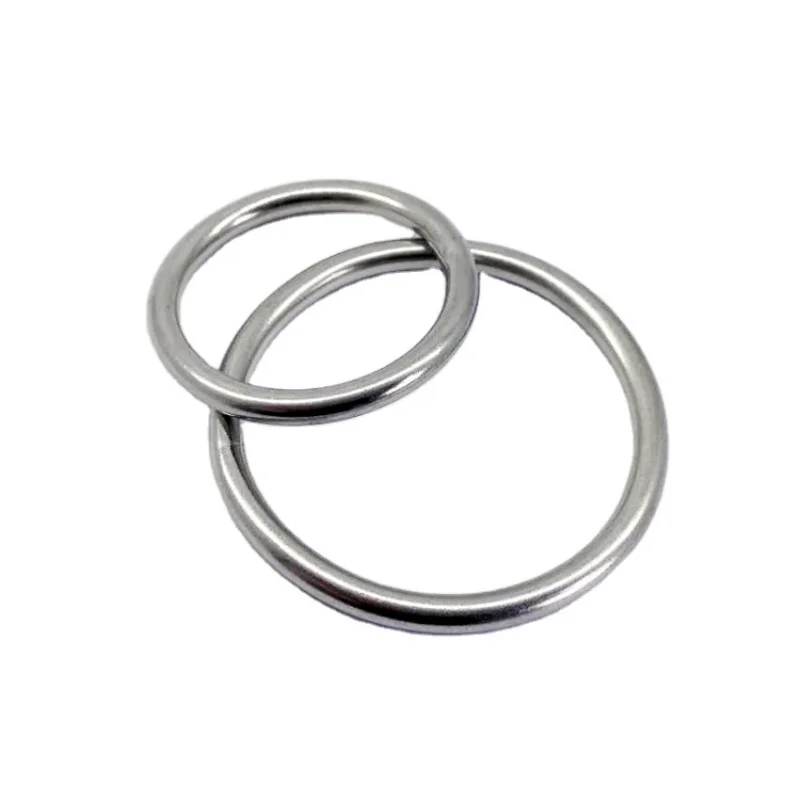Stainless Steel O/Round Rings for bag accessories
