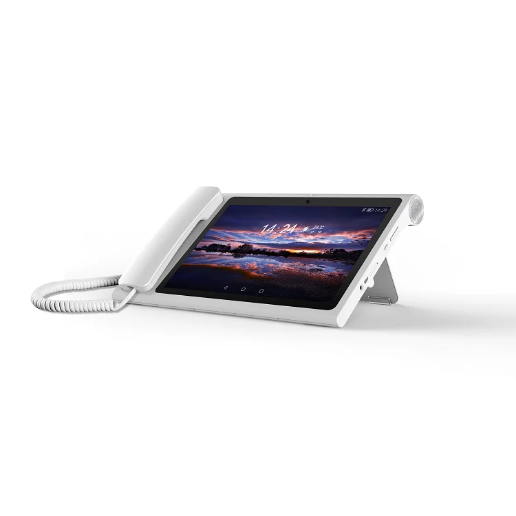  KT8001(3F) интеллигентая (ый) 10 дюймов фиксированный беспроводной телефон со смарт Android видеотелефон настольный AI для многих