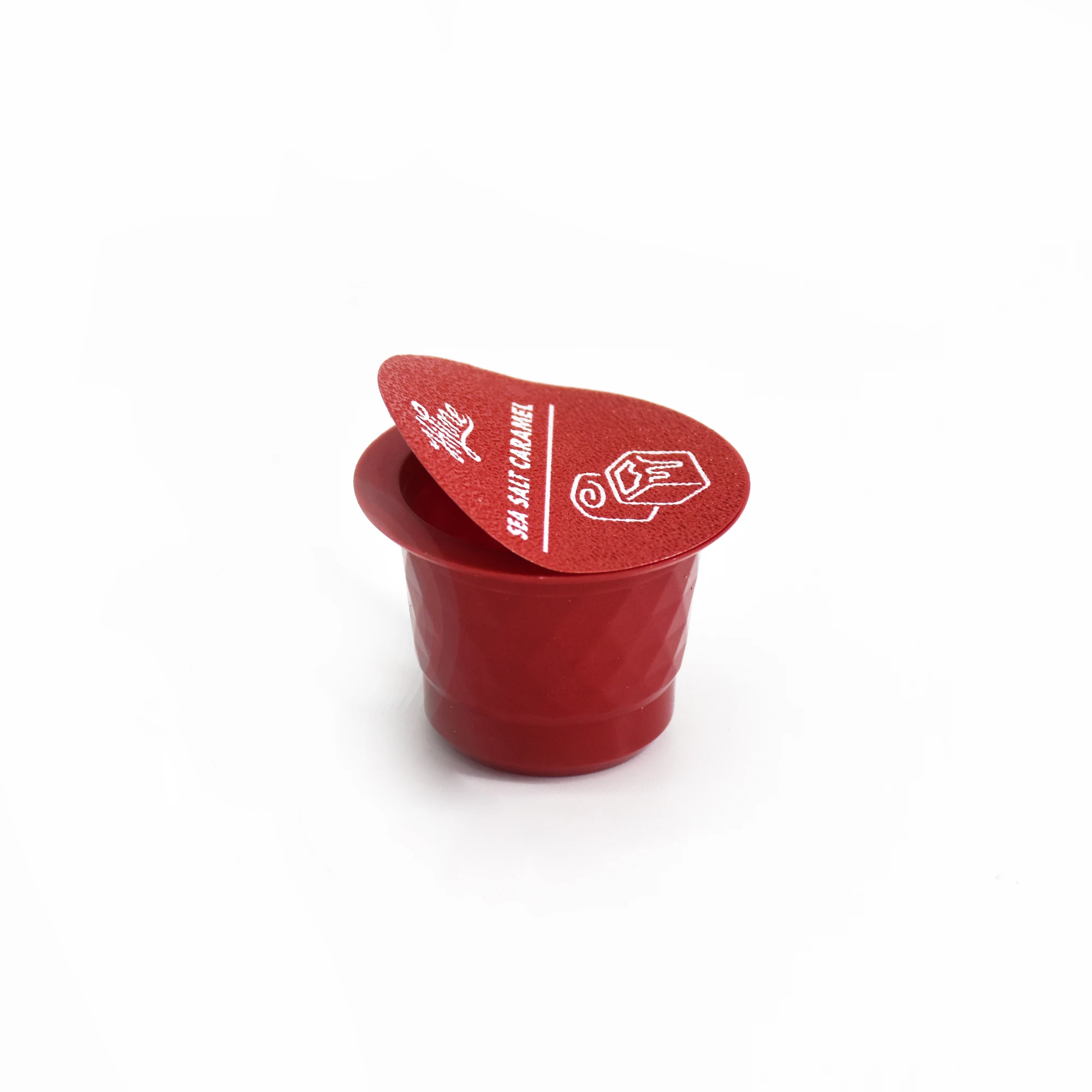 Luckytime Wholesale Good Price Customized PP Aluminum Empty Espresso Coffee Powder Capsule With Aluminum Foil Lid