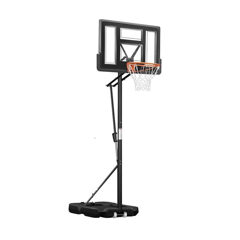 Height Adjusted 4.9-10ft Basketball Stand with Basketball Backboard Basketball Hoop Manufacture
