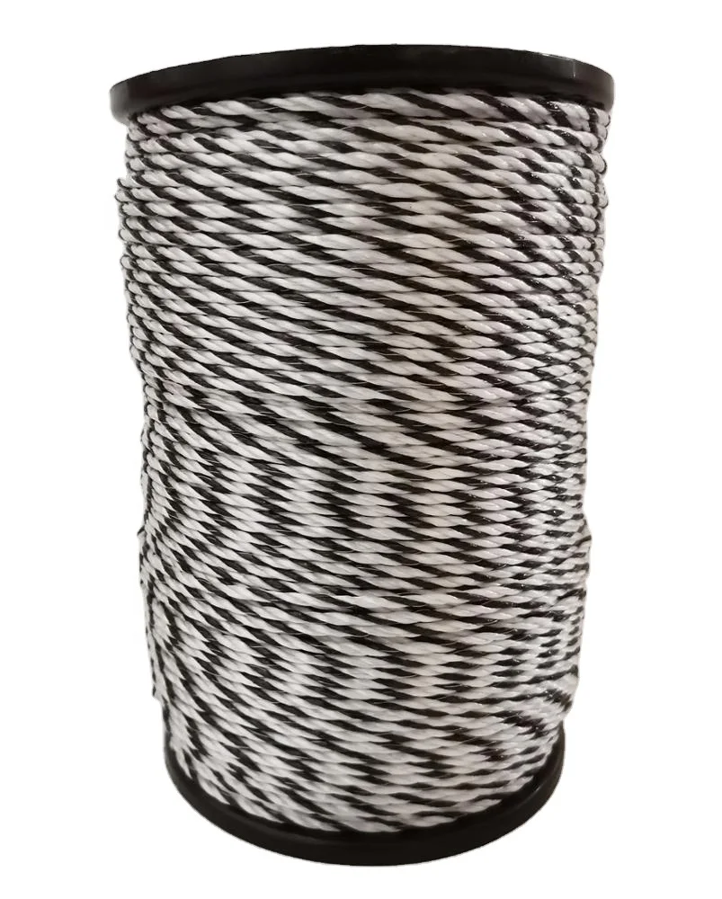 high duty electric fence pp rope for cattle fencing and horse containment