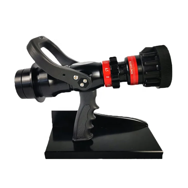 Manufacturer high pressure fire fighting jet spray adjustable multi-purpose water hose nozzle