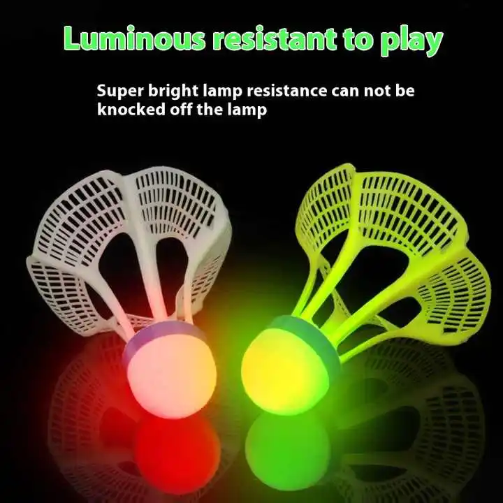 Professional Feathered Badminton Shuttlecock Set for Tournament and Outdoor Play with High-Speed Flight