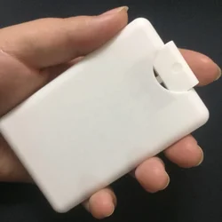 Wholesale Colorful Mini Plastic Travelling Perfume Credit Card Spray Bottle 20ml credit card sprayer