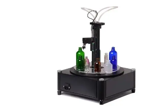 Automatic Perfume Liquid Milk Oil Filling Machine Electric Pump Plastic Bottle Small Convenient Glass New Product 2020 CE 8.5