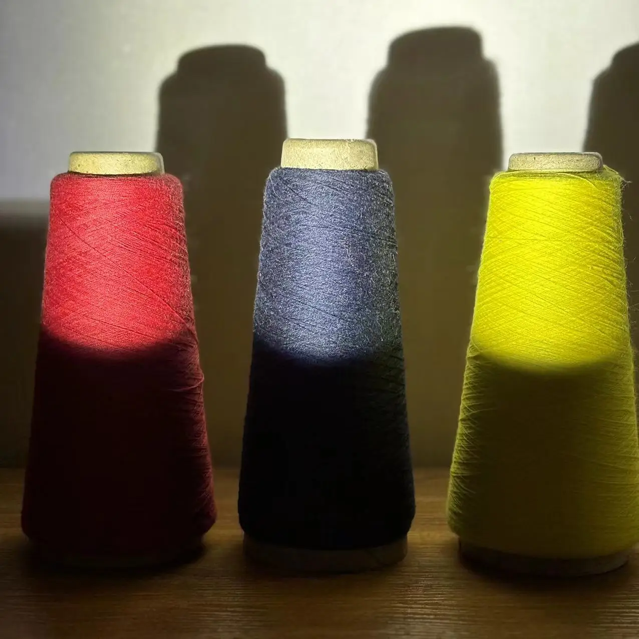 50s Organic Cotton with Seaweed Fiber Yarn 80/20 for Knitting Weaving Yarn