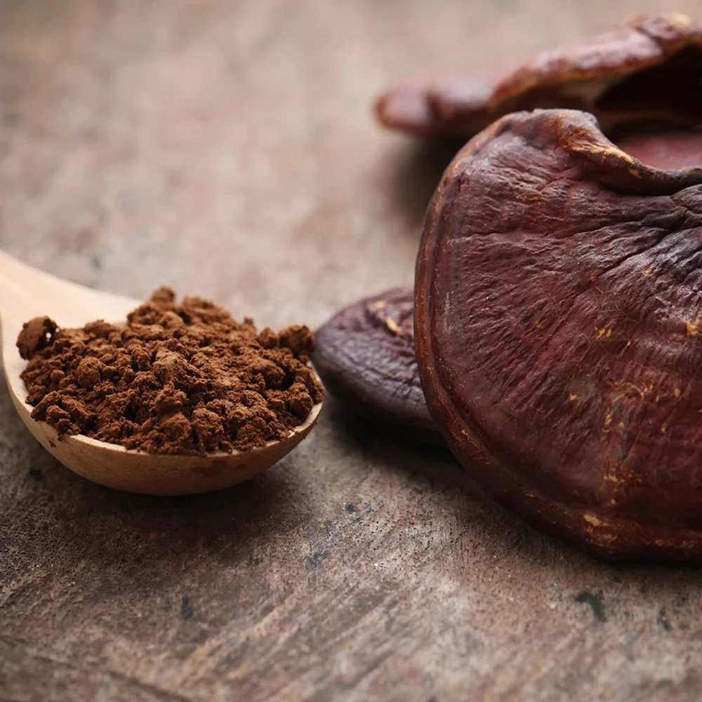 Лучшая цена, 10% полисахариды, 4% тритерпеноиды в порошке, экстракт ганодермы и люцида/экстракт грибов рейши