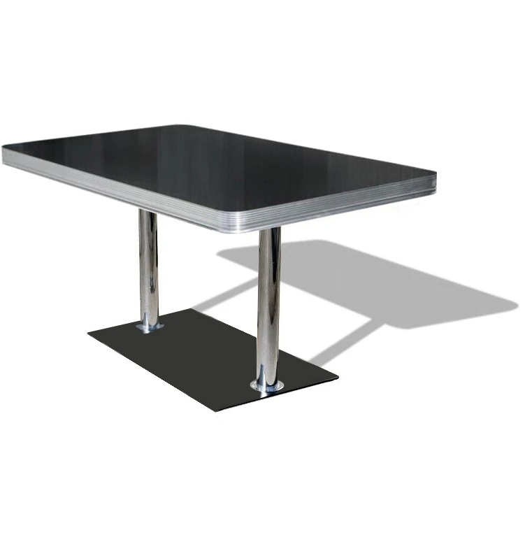 American retro diner table antique American HPL restaurant table