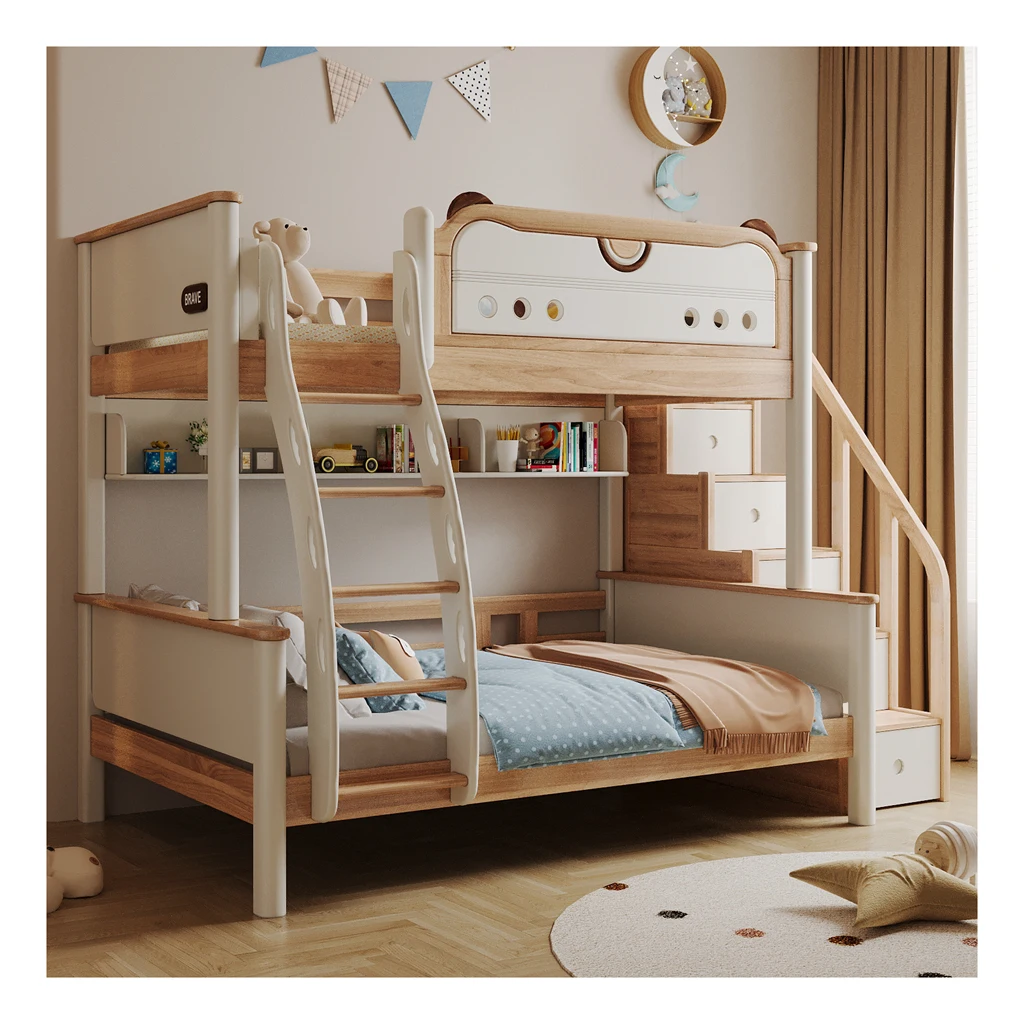 Мебель из массива дерева для девочек и мальчиков